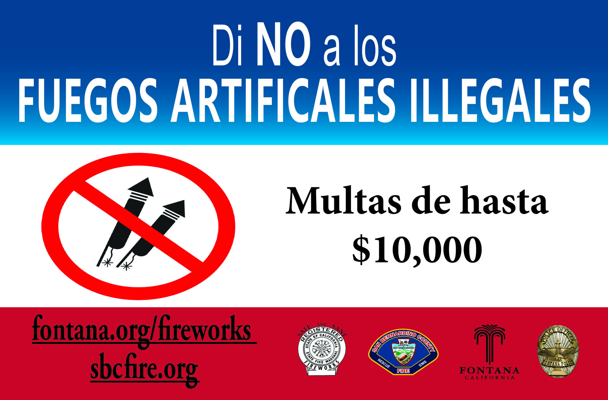 Say No To Illegal Fireworks City Of Fontana Mdash Nextdoor Nextdoor