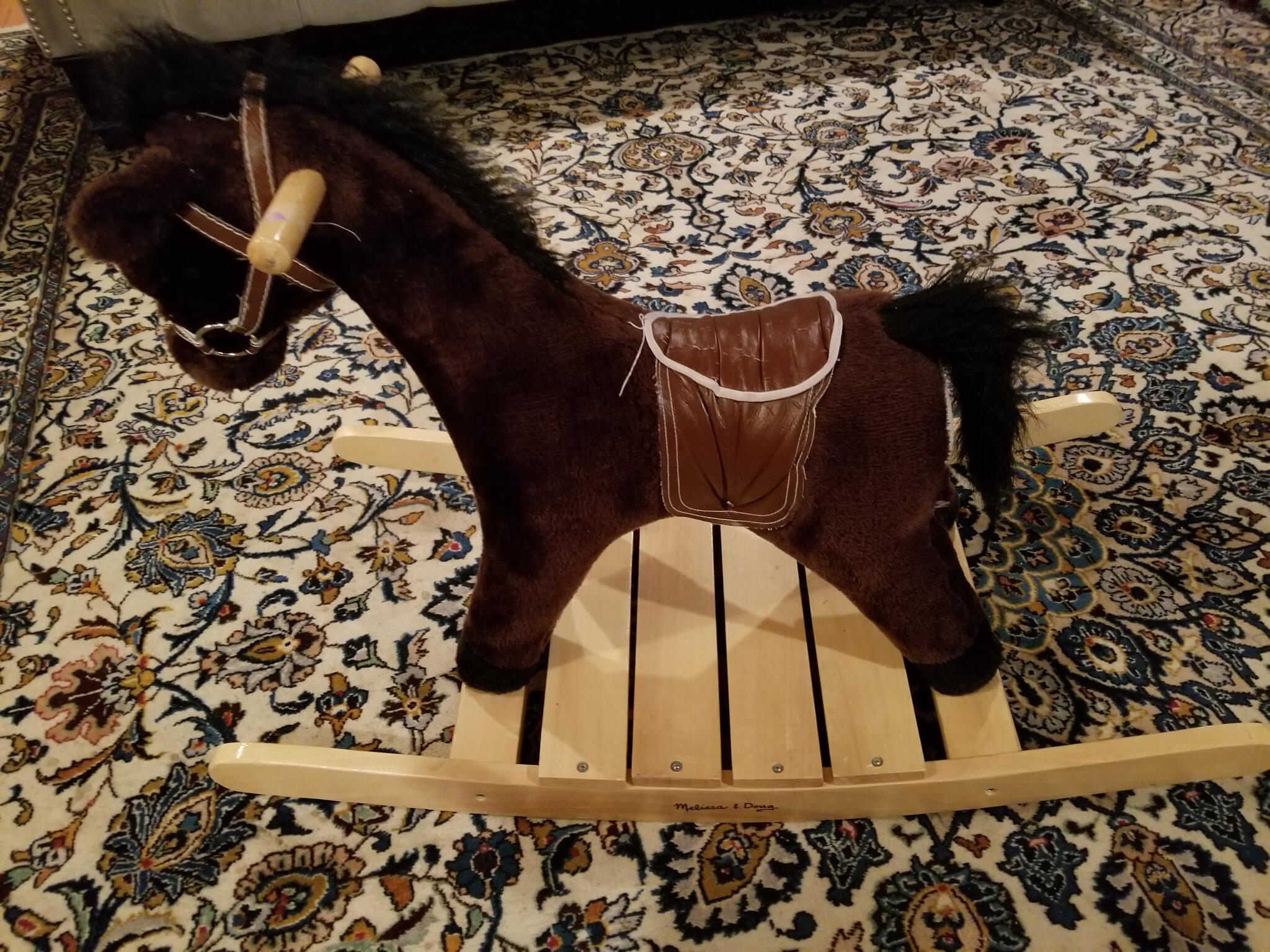 melissa and doug rocking horse