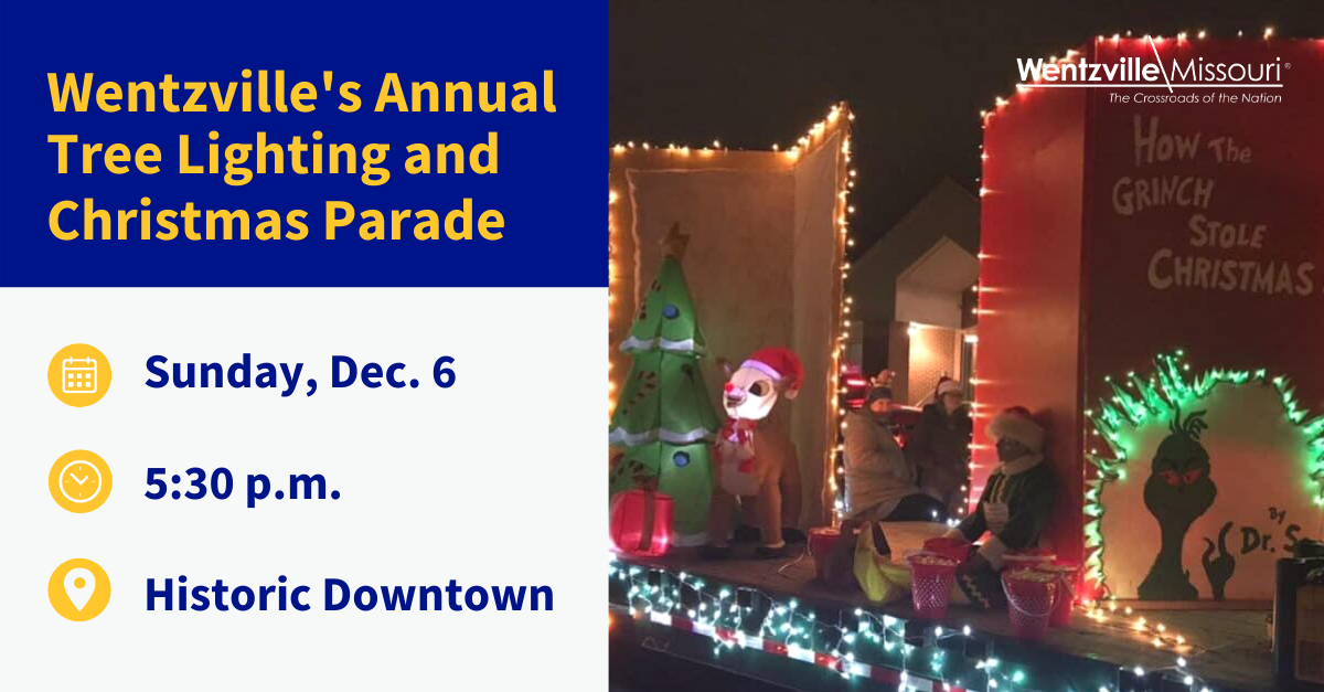 Wentzville Christmas Parade 2022 Wentzville's Annual Tree Lighting And Christmas Parade (City Of Wentzville)  &Mdash; Nextdoor — Nextdoor