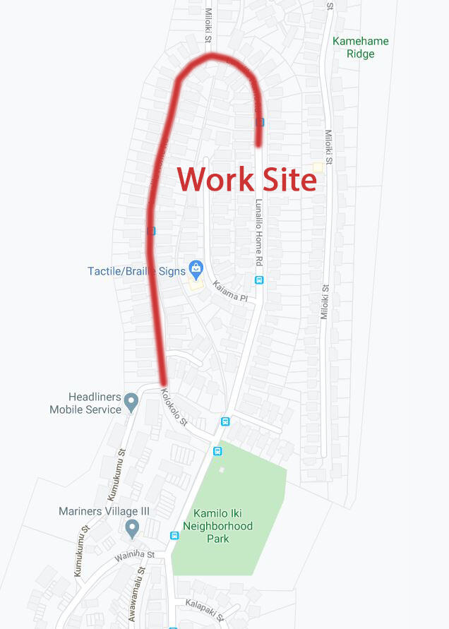 Water System Improvement Project in Hawaii Kai (Honolulu Board of Water