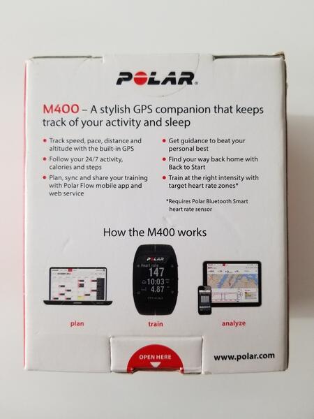 40 Polar M400 Gps Smartwatch And H7 Heart Rate Monitor Nextdoor
