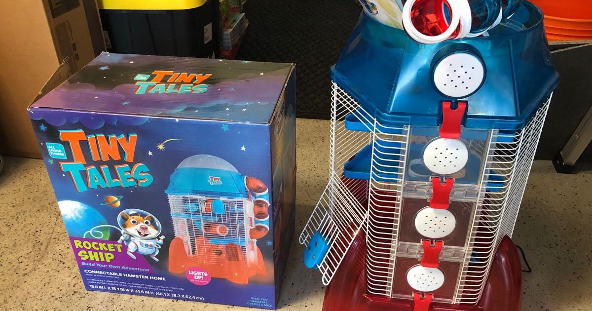tiny tales rocket ship cage
