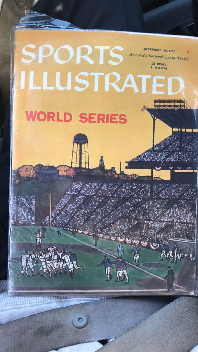 100 Authentic Very Rare 1958 World Series Baseball Mag Nextdoor