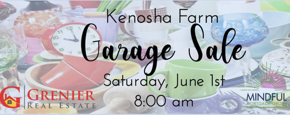 Jun 1 Kenosha Farm Neighborhood Garage Sale 20 Homes