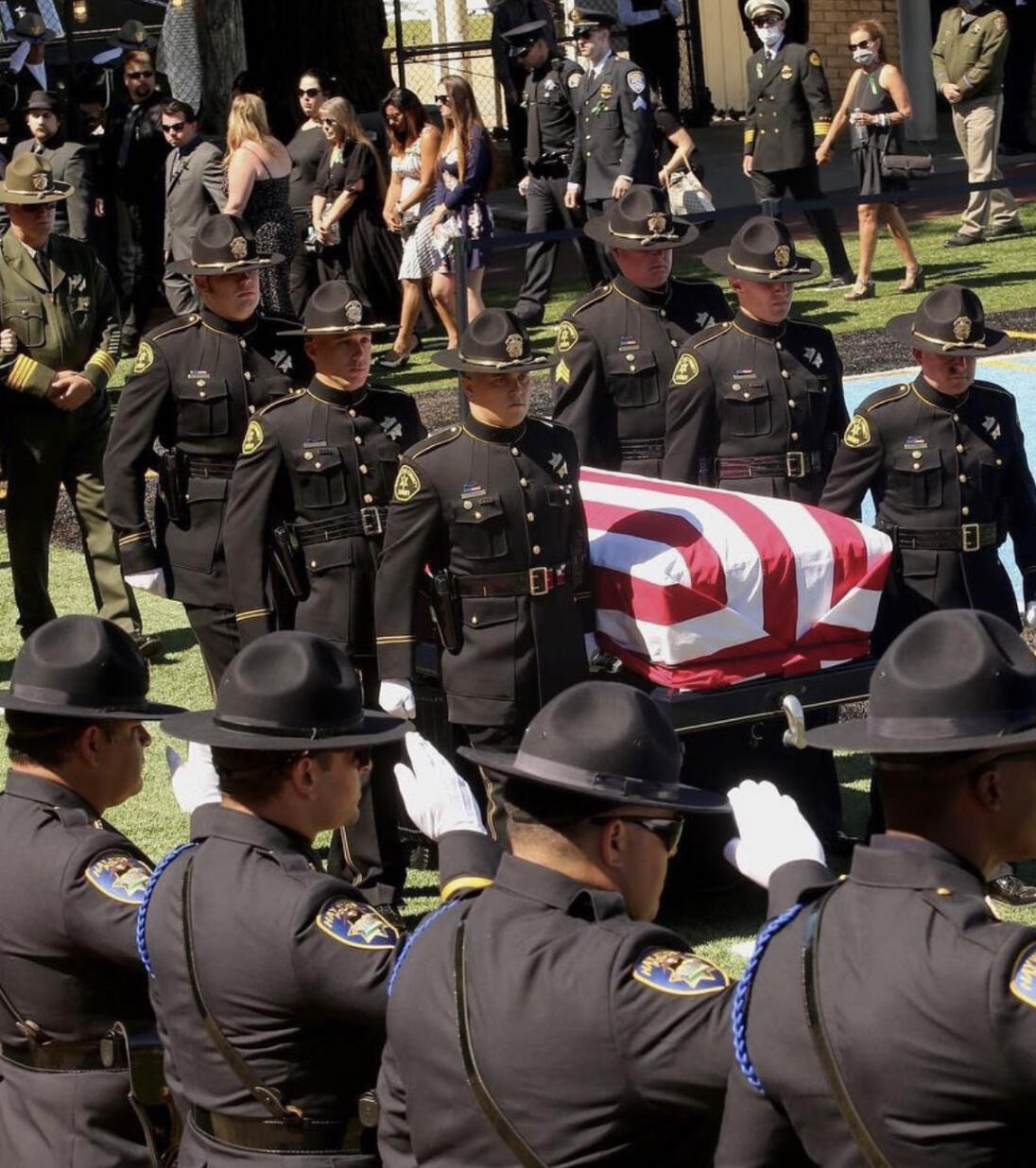 Memorial Service for Santa Cruz Sheriff's Office Sergeant ...