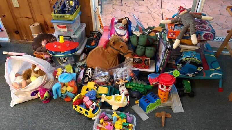 toy garage sale