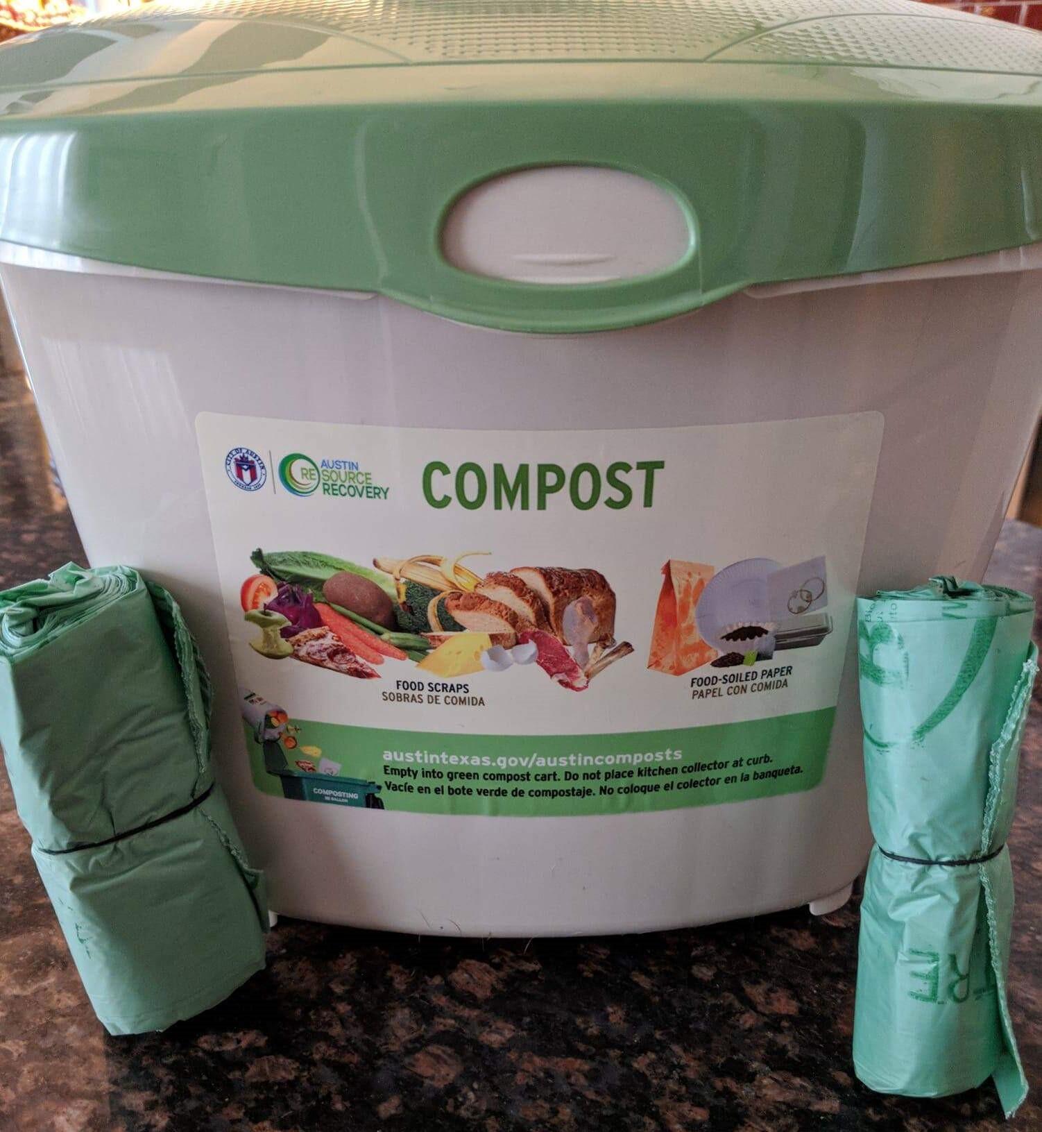 Free Kitchen Compost Collectors r/Austin