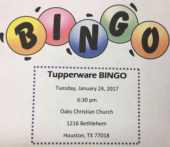 Jan 24 Bingo Night Tupperware Style Nextdoor