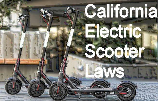 California Electric Scooter Law Summary Los Angeles County