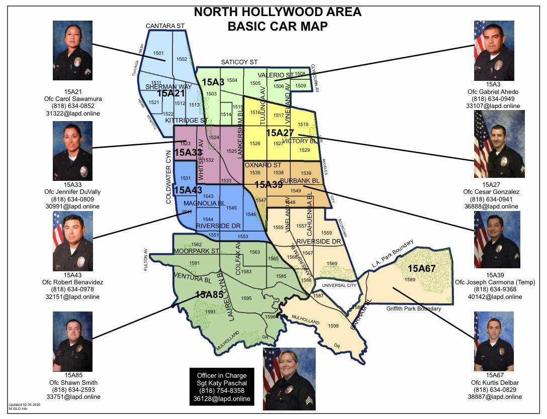 LAPD Precinct Map