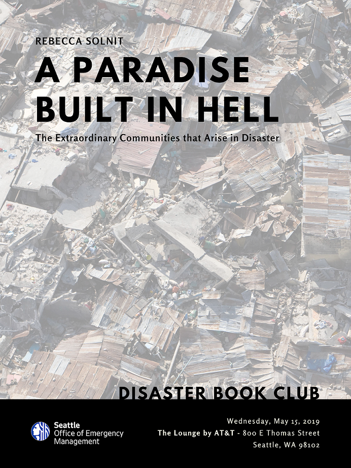 a paradise built in hell by rebecca solnit