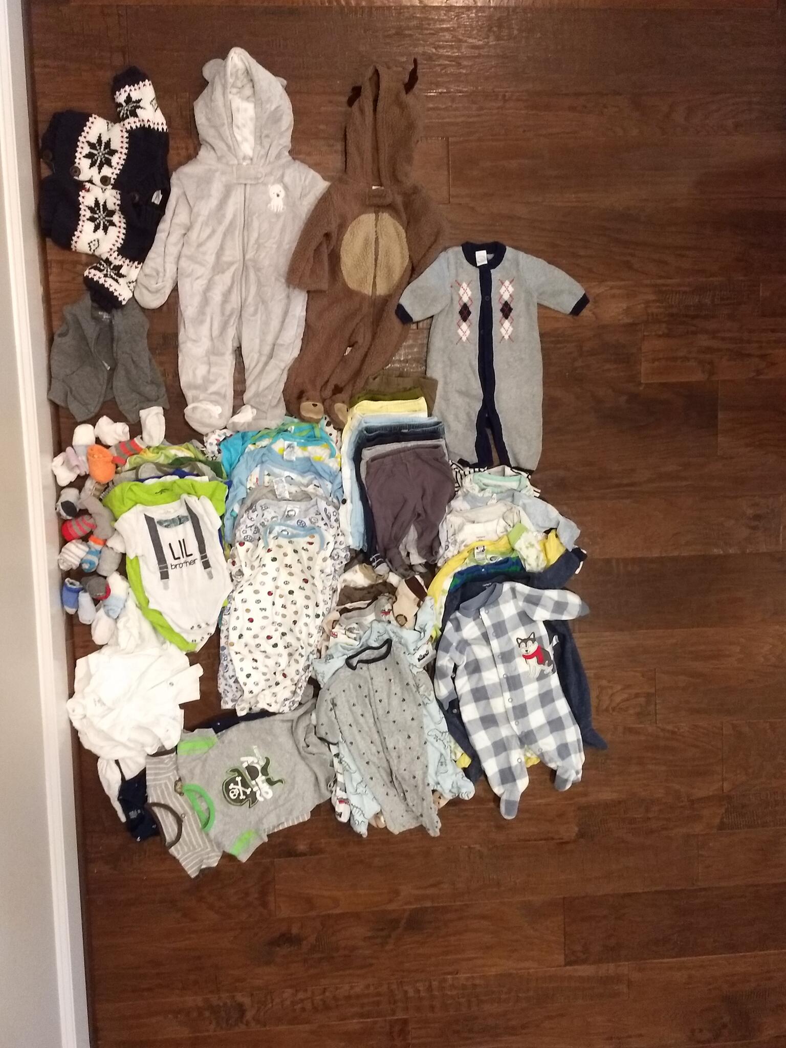 baby boy clothes lot