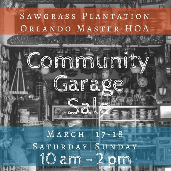 Mar 17 Community Garage Sale Sawgrass Nextdoor