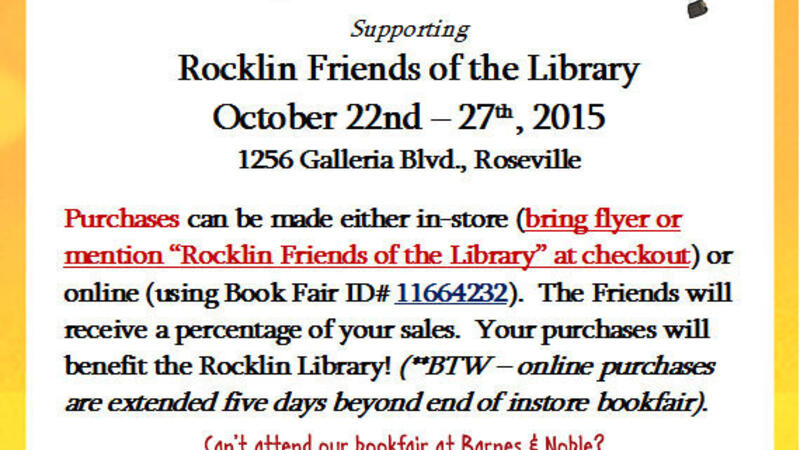 Oct 22 Support The Rocklin Library Nextdoor