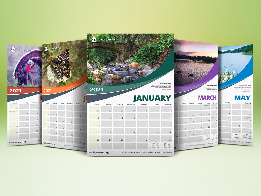 Request your 2021 Valley Water calendar and read about Valley Water’s