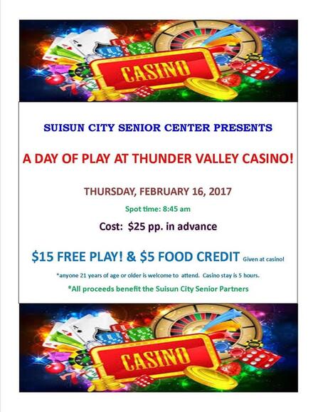 Thunder valley casino age limit