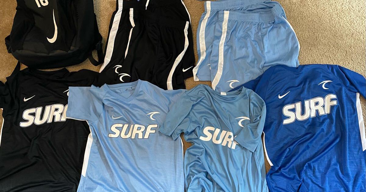 East County Surf Soccer Uniform and Bag for 120 in San Diego, CA