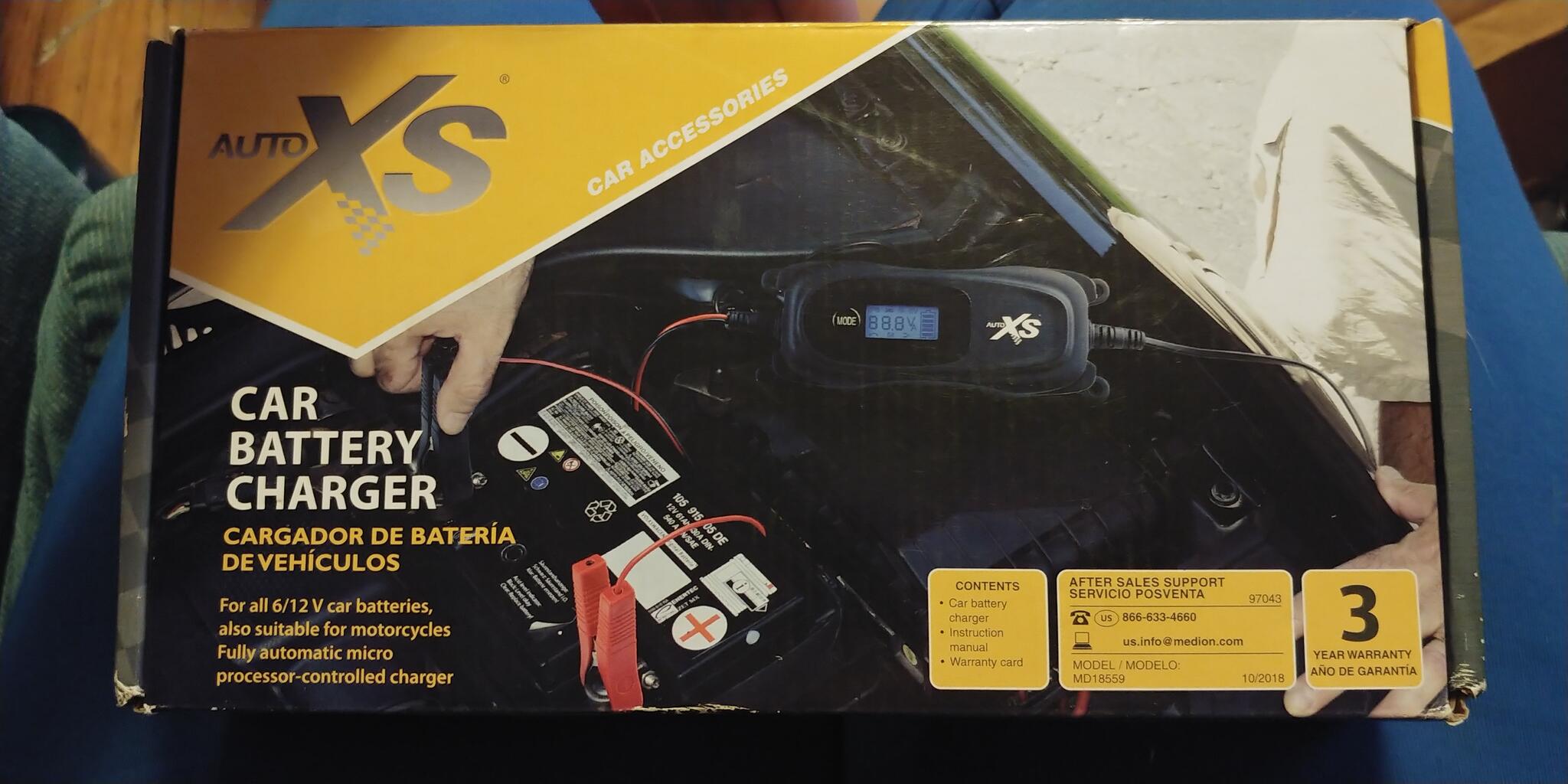 auto xs car battery charger