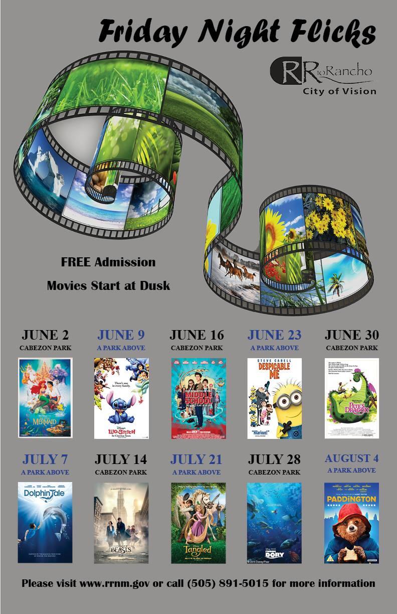 Movies Under the Stars in Rio Rancho (City of Rio Rancho