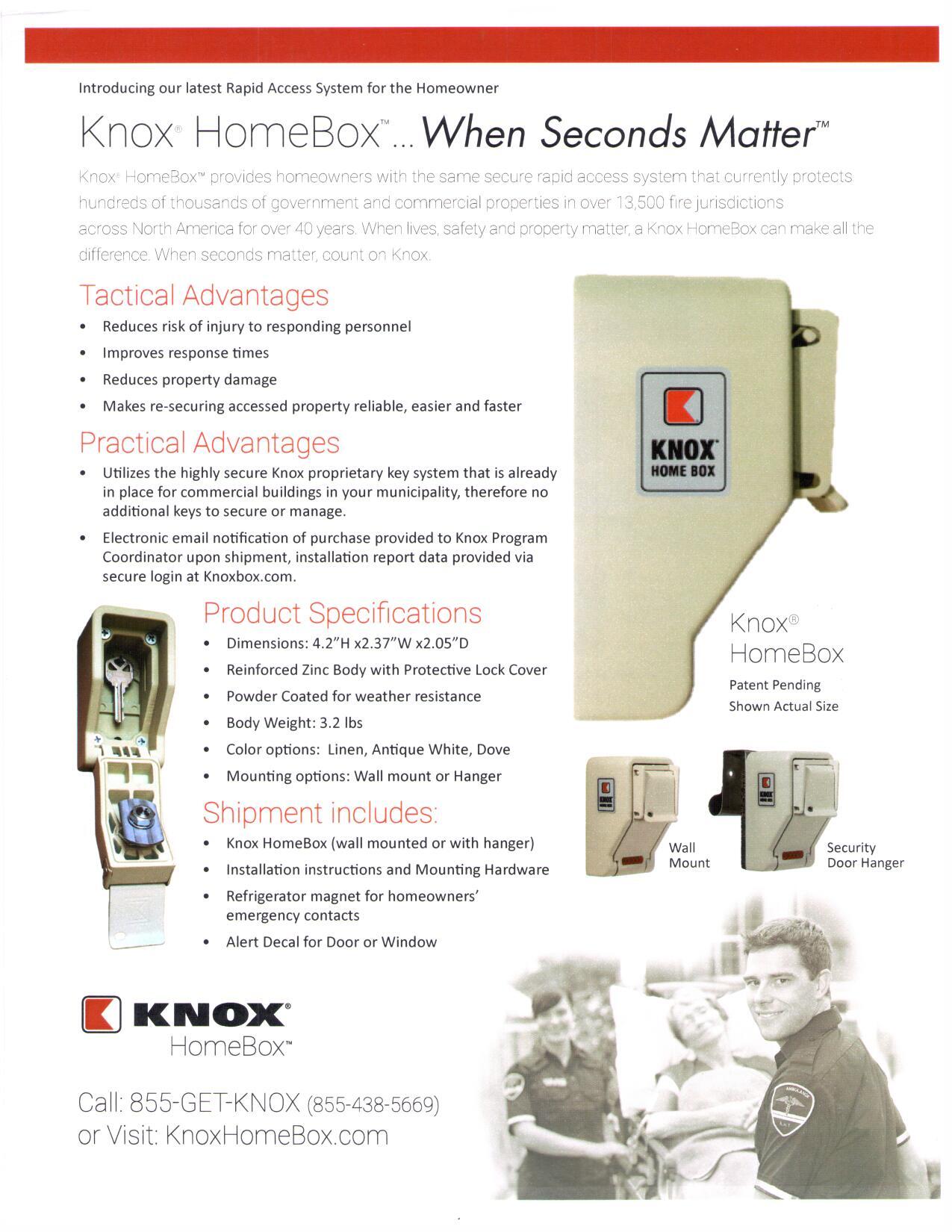 Knox HomeBox Key Access Box (Normal Fire Department) — Nextdoor — Nextdoor