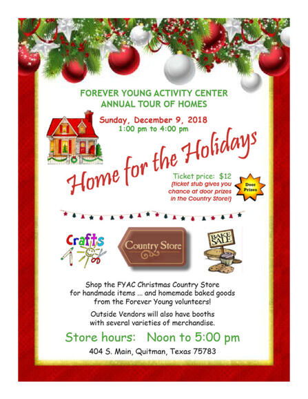 Dec 9 Christmas Tour Of Homes Country Store Nextdoor