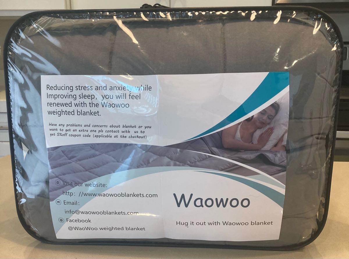 waowoo weighted blanket 15 lbs