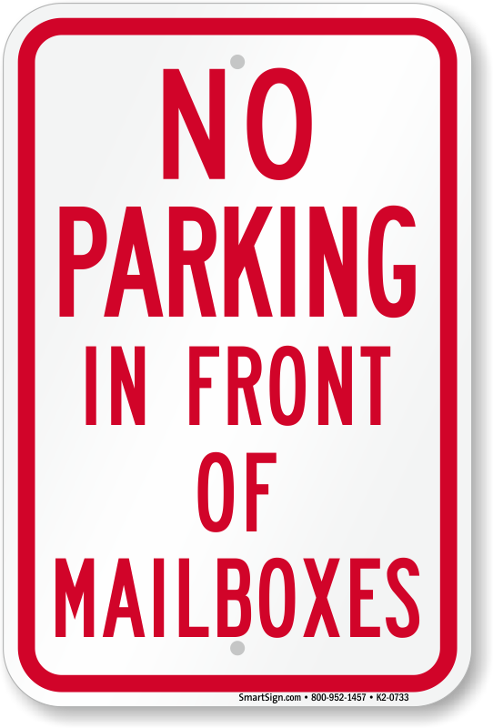 No Parking in Front of Mailboxes (City of Lancaster) — Nextdoor — Nextdoor