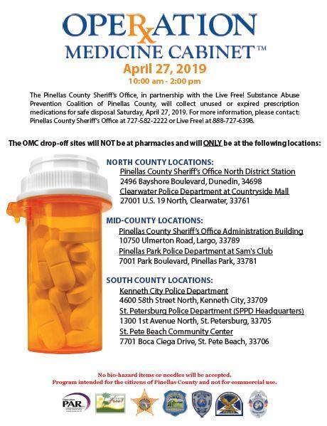 Operation Medicine Cabinet This Saturday April 27 City Of