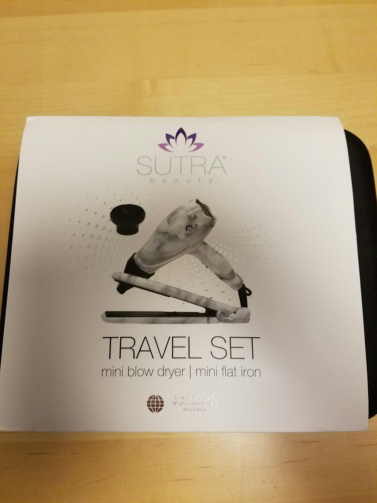 sutra beauty mini travel flat iron