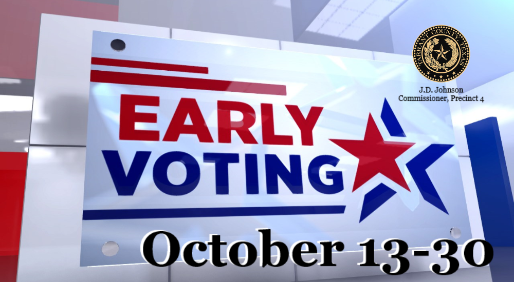 Early Voting Starts Today! (Tarrant County Commissioners) — Nextdoor ...