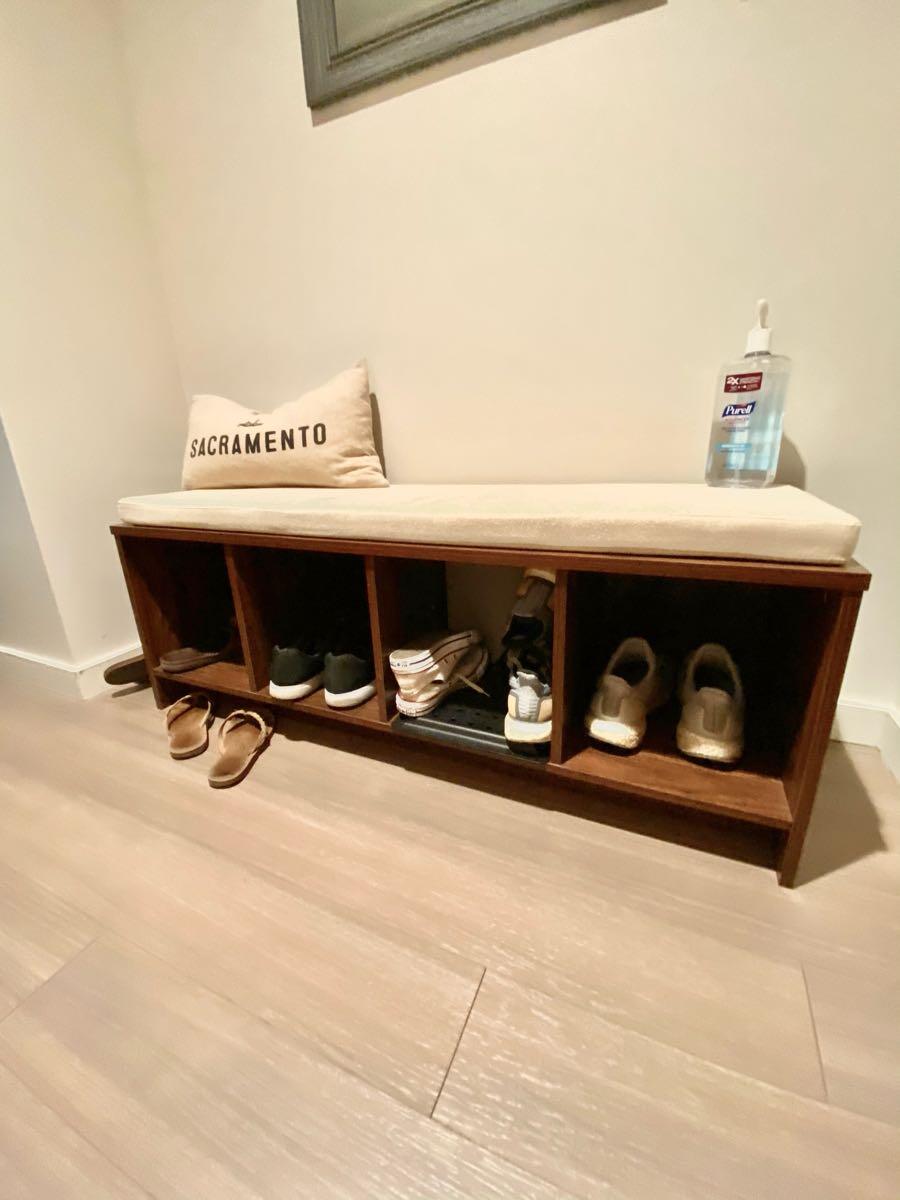 hallway shoe bench on 85 Entryway Shoe Bench For Sale Free Nextdoor
