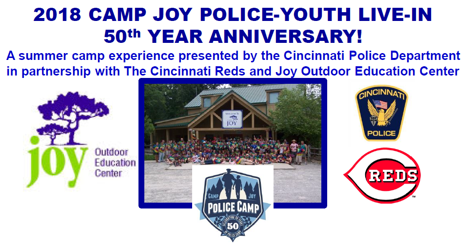 Camp Joy Police Camp 50th Year Cincinnati Police Department Mdash Nextdoor Nextdoor