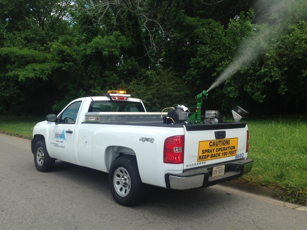 Mosquito Truck Fogging Schedule for June 29, 2020 (City of Portsmouth