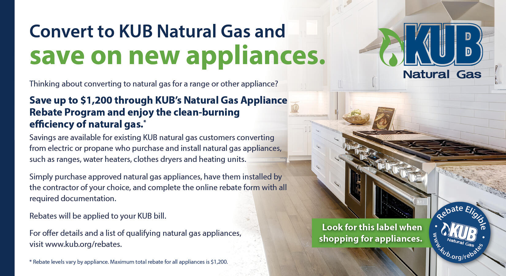 kub-offering-appliance-rebate-program-to-natural-gas-customers