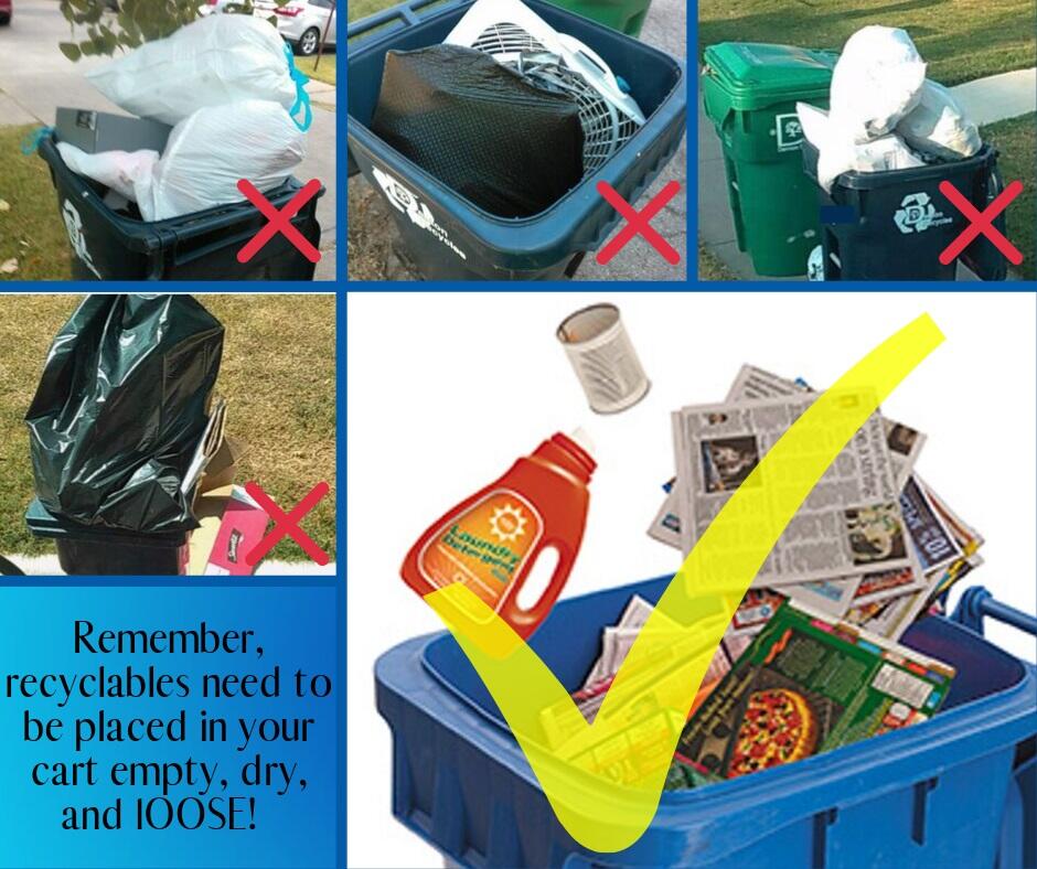 Extra Trash and Recycling? (City of Denton Solid Waste & Recycling