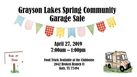 Apr 27 Grayson Lakes Spring Community Garage Sale Nextdoor