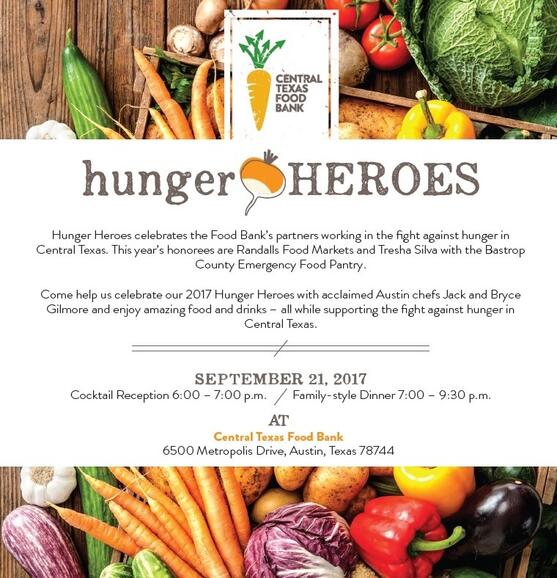 Sep 21 Central Texas Food Bank Hunger Heroes Event Nextdoor