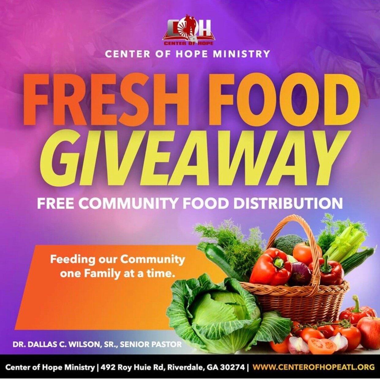 Free Food Giveaway Saturday, July 18, 2020 (Clayton County ...