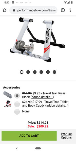 travel trac comp fluid trainer