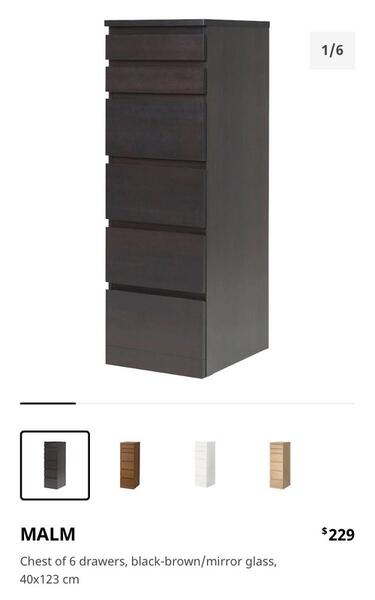 Ikea Dresser With Mirror Malm