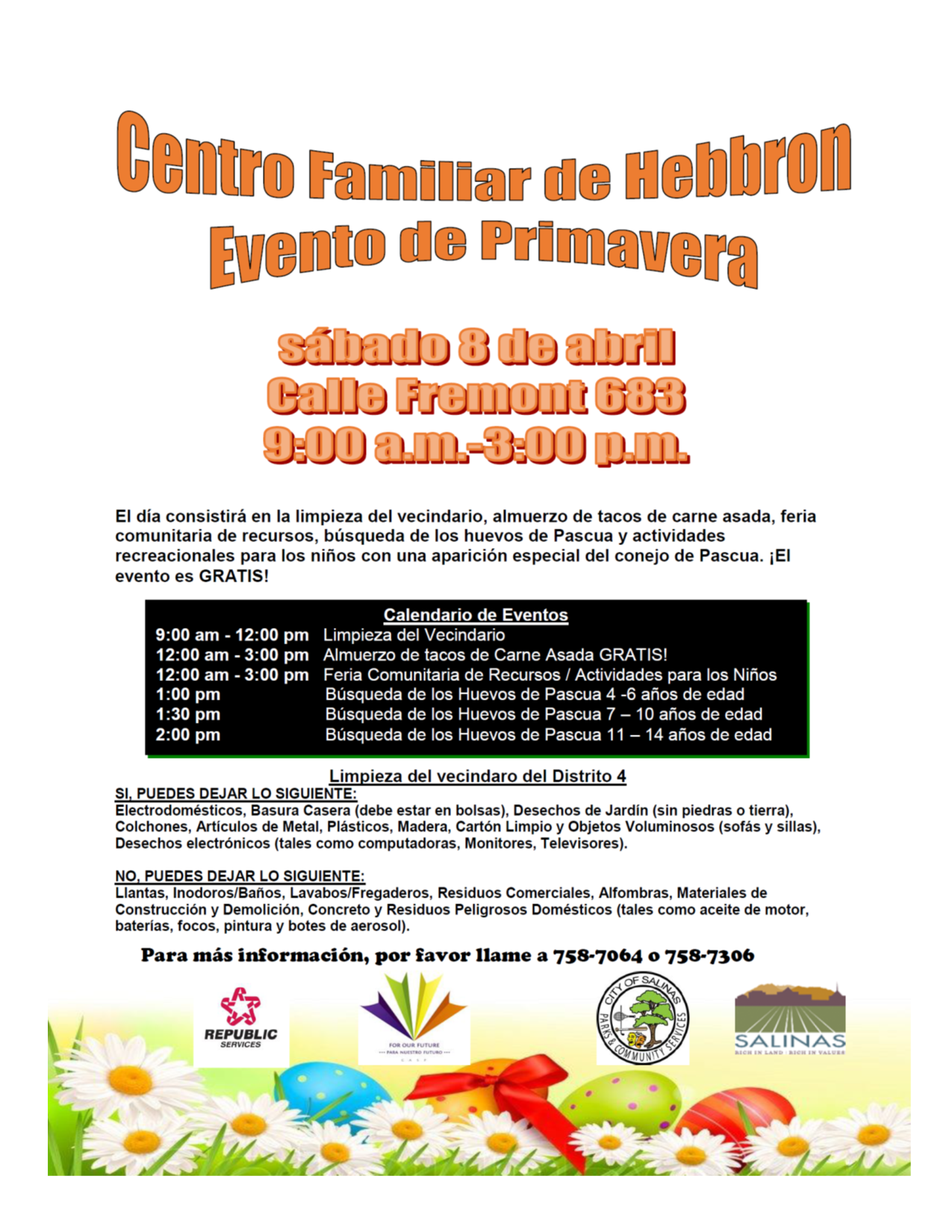 district 4 neighborhood clean up hebbron family center spring event city of salinas nextdoor electrodomesticos - Electrodomesticos Pascua district 4 neighborhood clean up hebbron family center spring event city of salinas nextdoor electrodomesticos - Electrodomesticos Pascua
