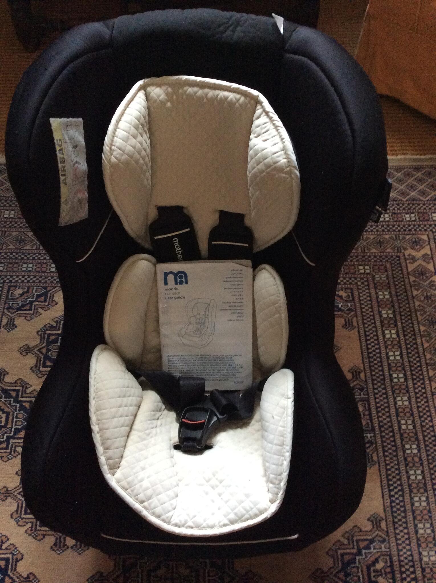 mothercare madrid car seat manual