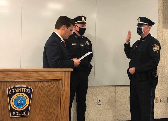 Braintree Police Swears In Two New Officers Braintree Police Department Mdash Nextdoor Nextdoor