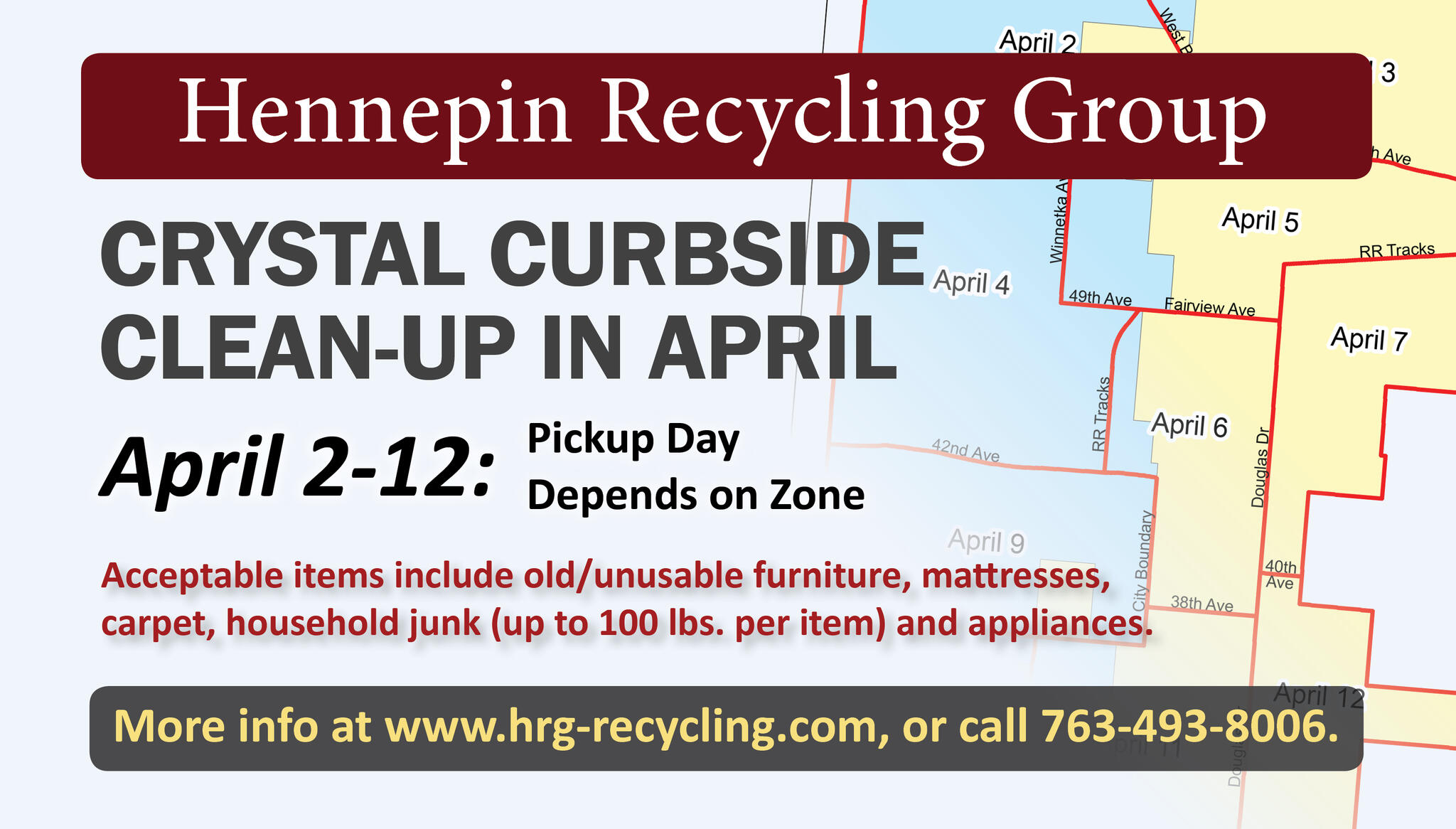 Crystal Curbside Cleanup (City of Crystal) — Nextdoor — Nextdoor
