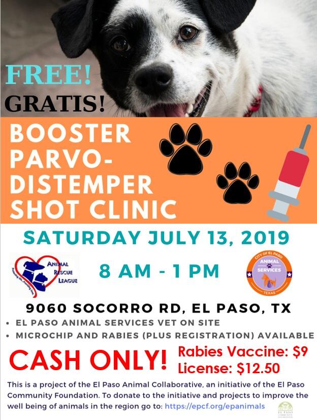 FREE Microchip & Distemper/Parvo Vaccine Clinic (City of ...