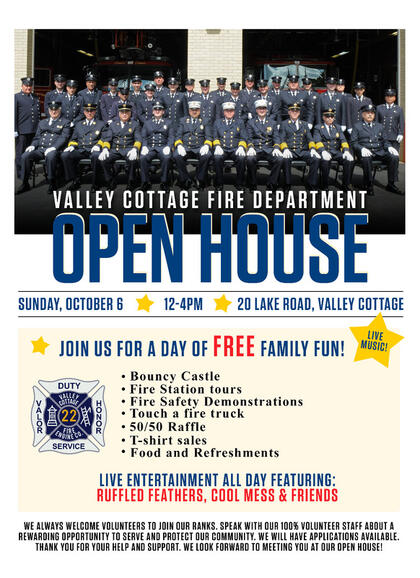 Oct 6 Valley Cottage Fire Dept Open House Nextdoor