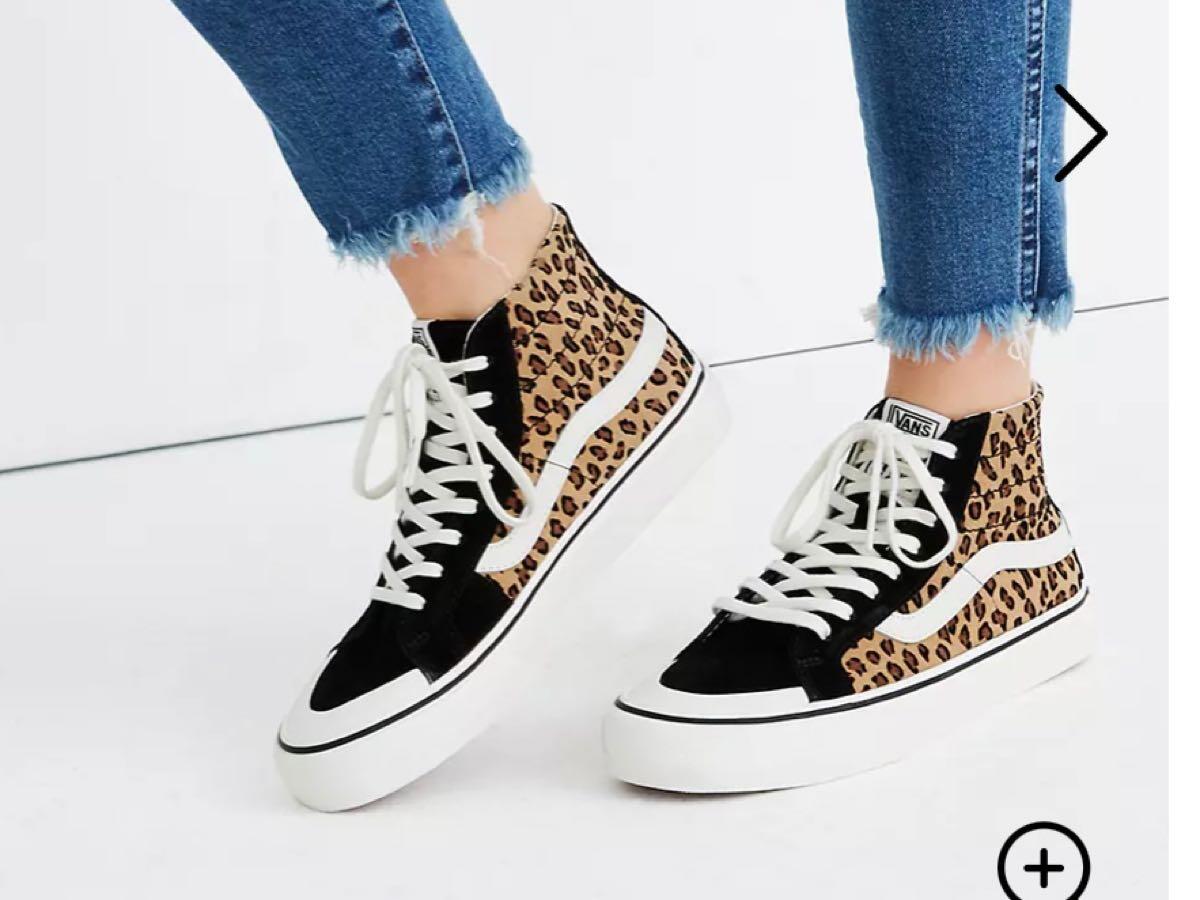 leopard high top vans