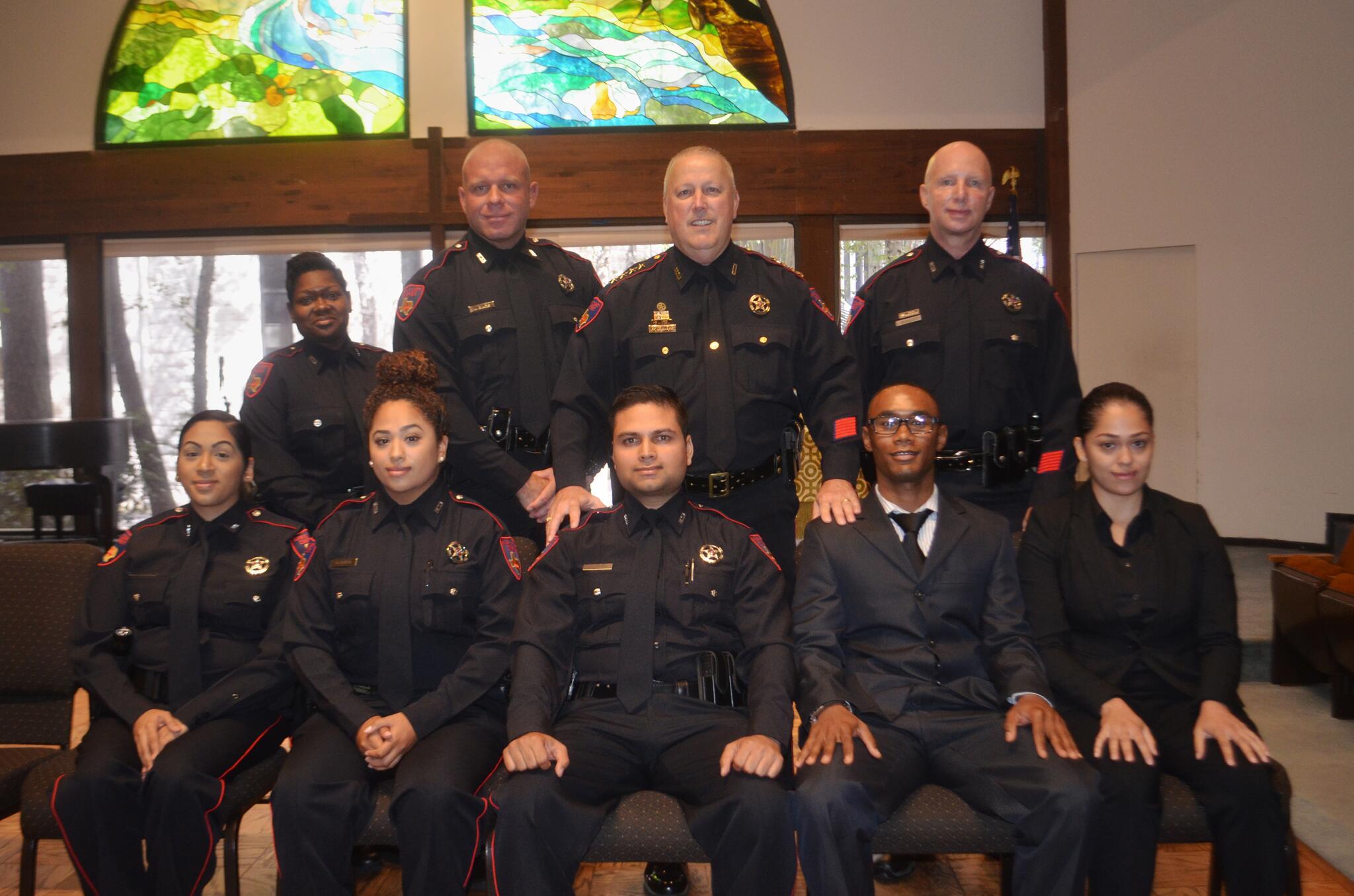 Constable Mark Herman Promoted One Supervisor And Swore In 8 New ...