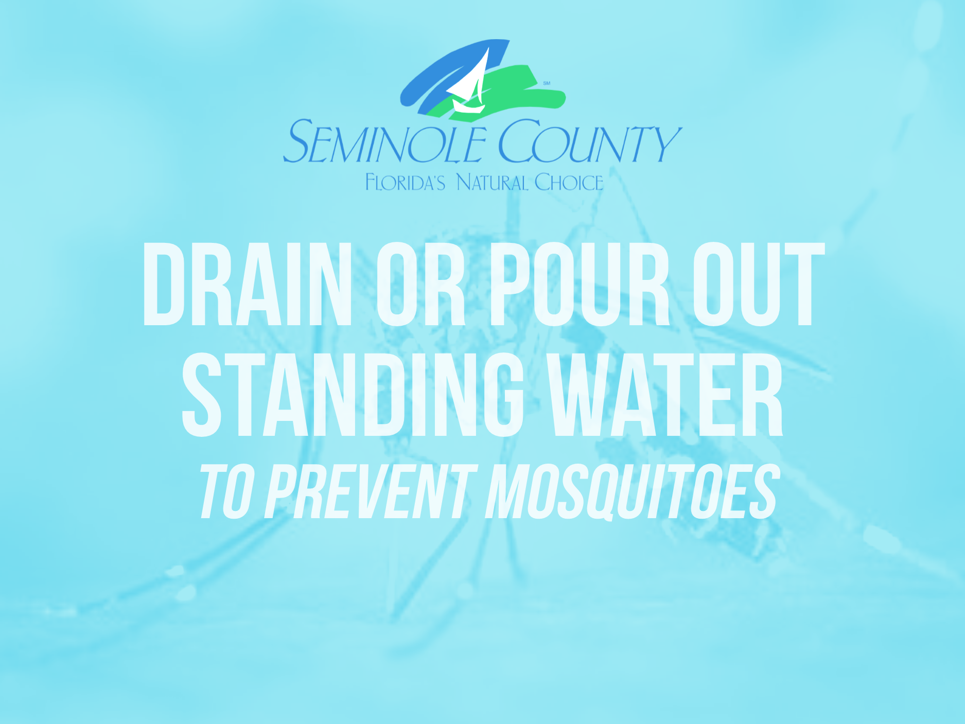 DRAIN STANDING WATER TO PREVENT MOSQUITOES (Seminole County) — Nextdoor ...