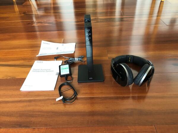 45 Sony Digital Surround Headphone System Mdr Ds6500 Wireless New Like For Sale Free Nextdoor